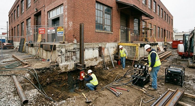 Building Foundation Repair in Crestline, CA