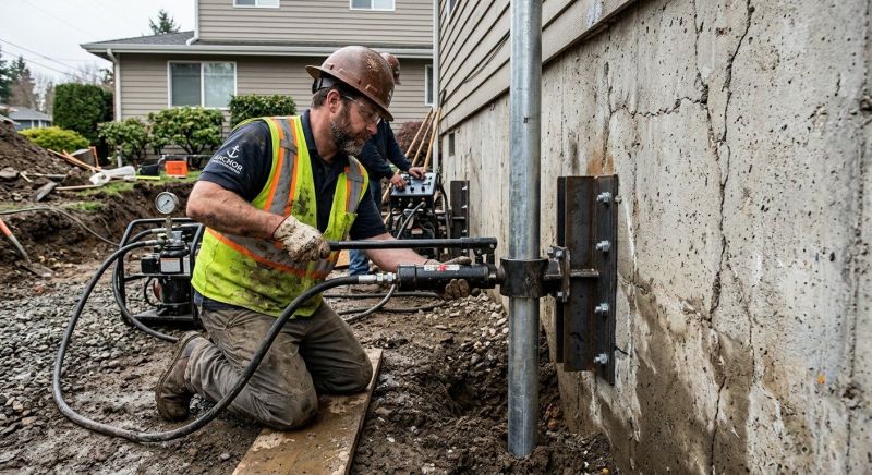 Concrete Foundation Leveling in Crestline, CA