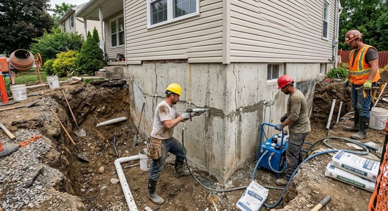 Concrete Foundation Repair in Pinon Hills, CA