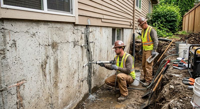 Cracked Foundation Repair in Hesperia, CA