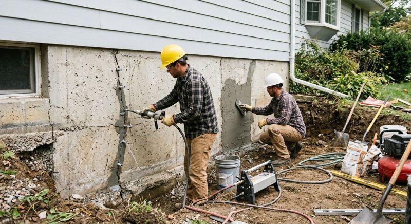 Cracked Foundation Repair in Lake Arrowhead, CA