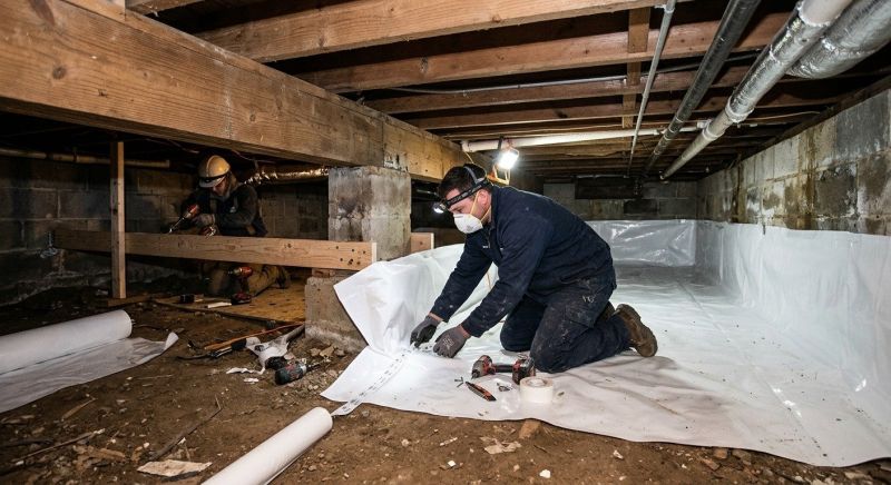 Crawl Space Leveling in Victorville, CA