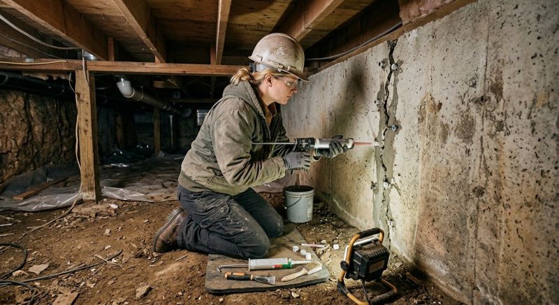 Crawlspace Foundation Repair in Apple Valley, CA