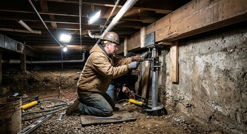 Crawlspace Foundation Repair in Crestline, CA