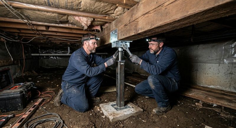 Crawlspace Foundation Repair in Crestline, CA