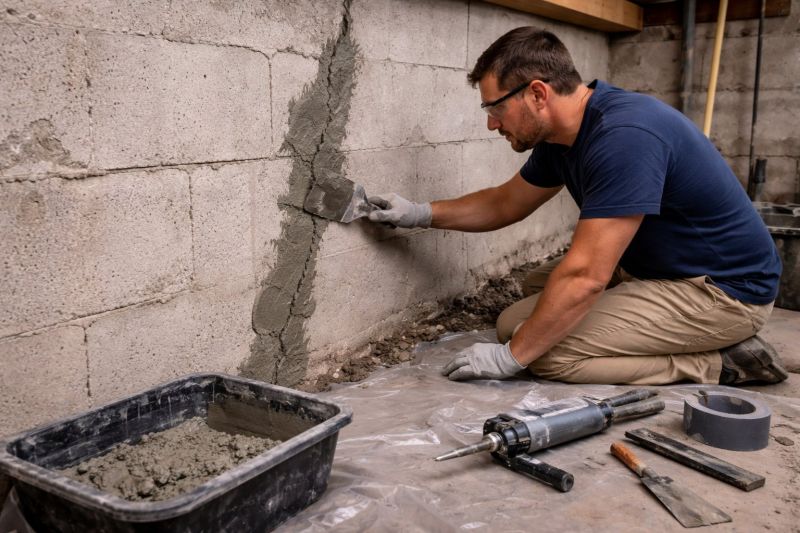 Foundation Crack Repair in Victorville, CA