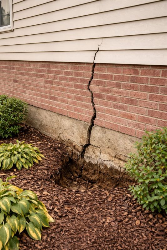 Foundation Crack Repair in Running Springs, CA