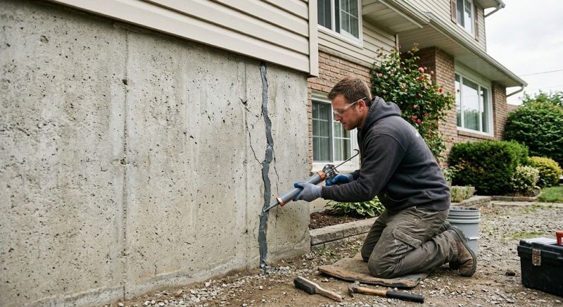 Foundation Crack Sealing in Victorville, CA