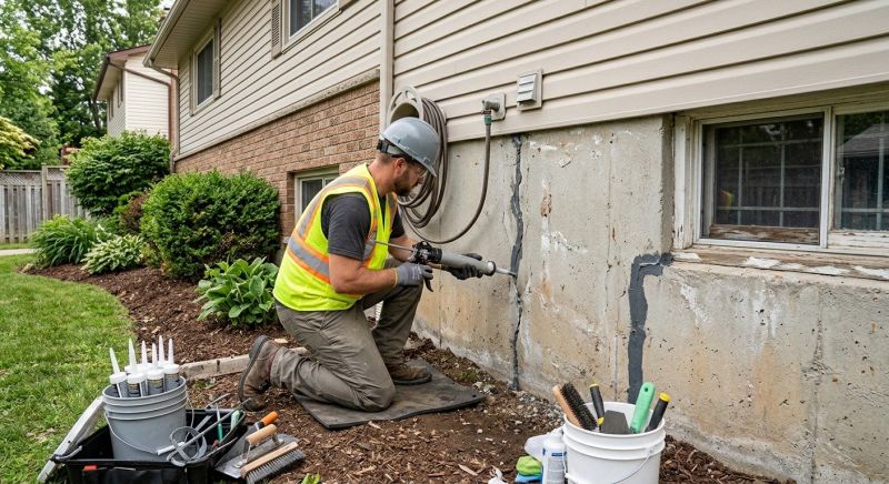 Foundation Crack Sealing in Victorville, CA
