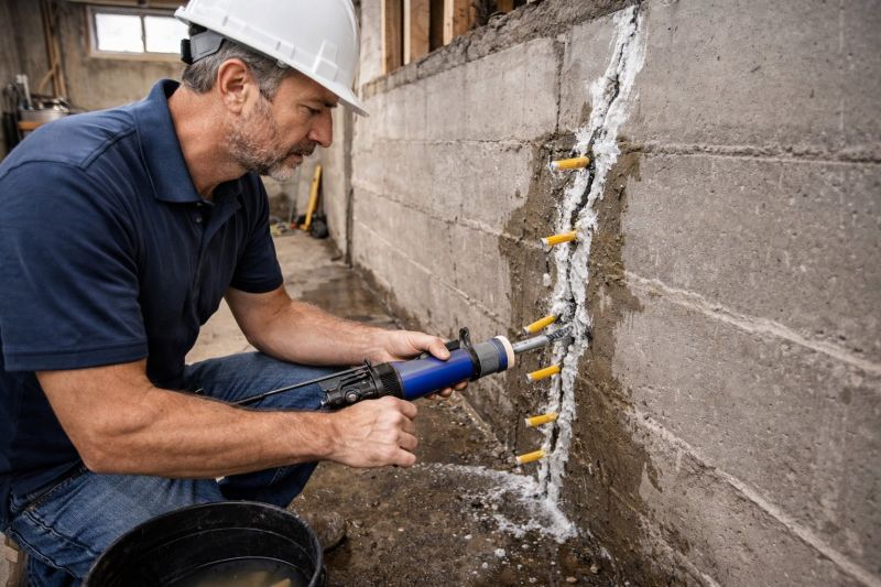 Foundation Crack Sealing in Victorville, CA