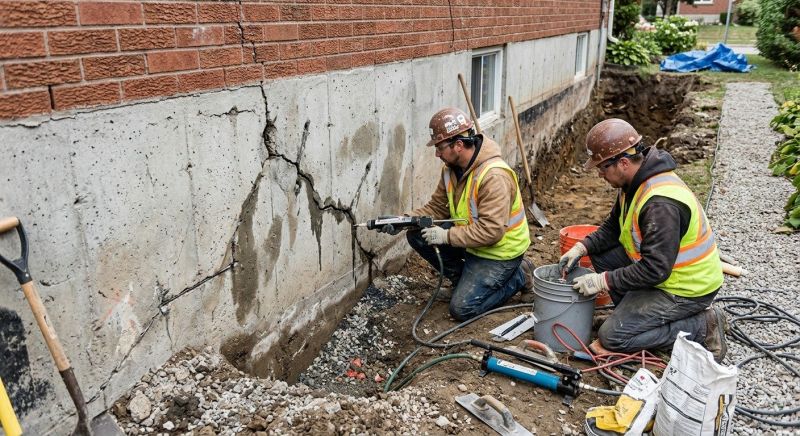 Foundation Cracks Repair in Victorville, CA