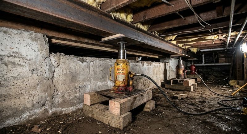 Foundation Jacking in Apple Valley, CA