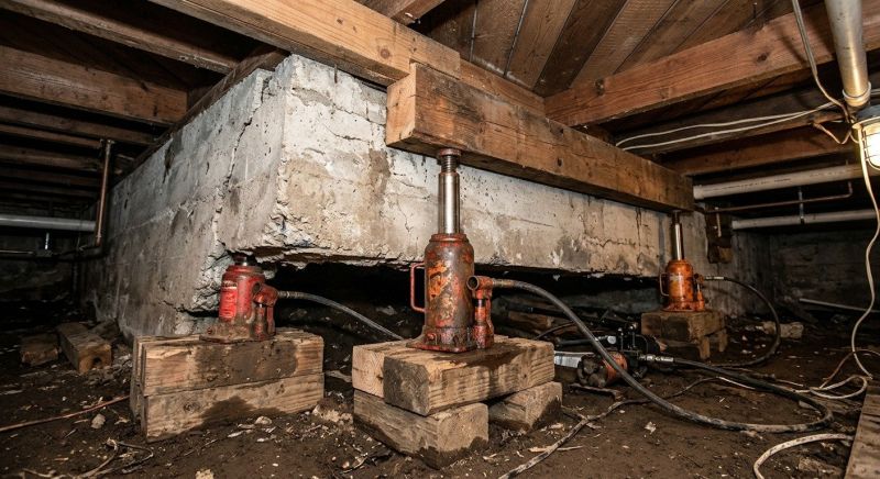 Foundation Jacking in Apple Valley, CA