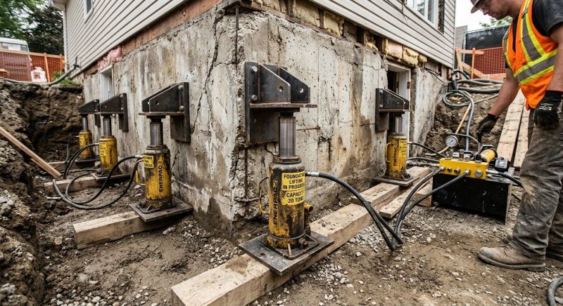 Foundation Jacking in Victorville, CA
