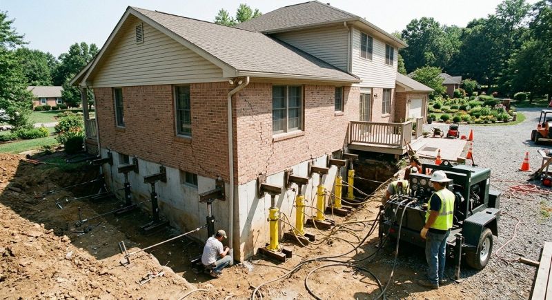 Foundation Jacking in Running Springs, CA