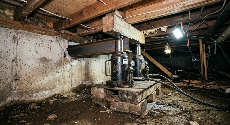 Foundation Jacking in Running Springs, CA