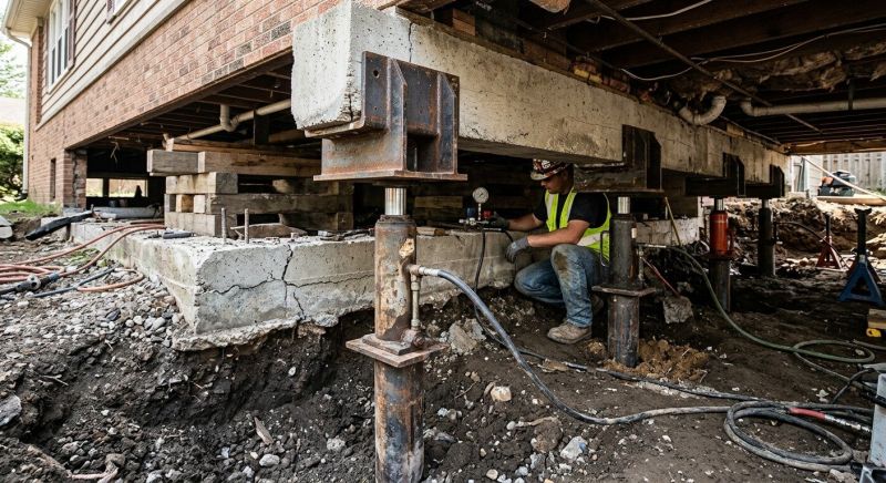 Foundation Lifting in Running Springs, CA