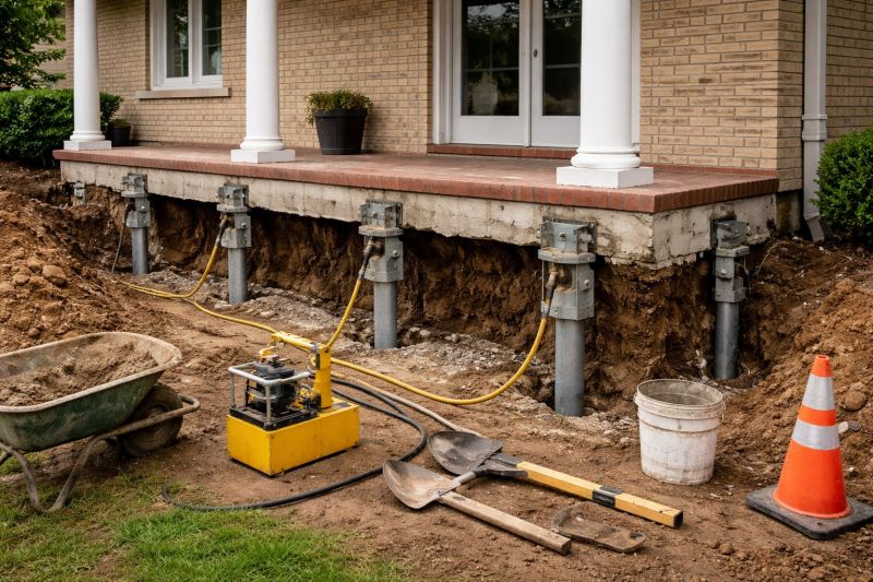 Foundation Stabilizing in Apple Valley, CA