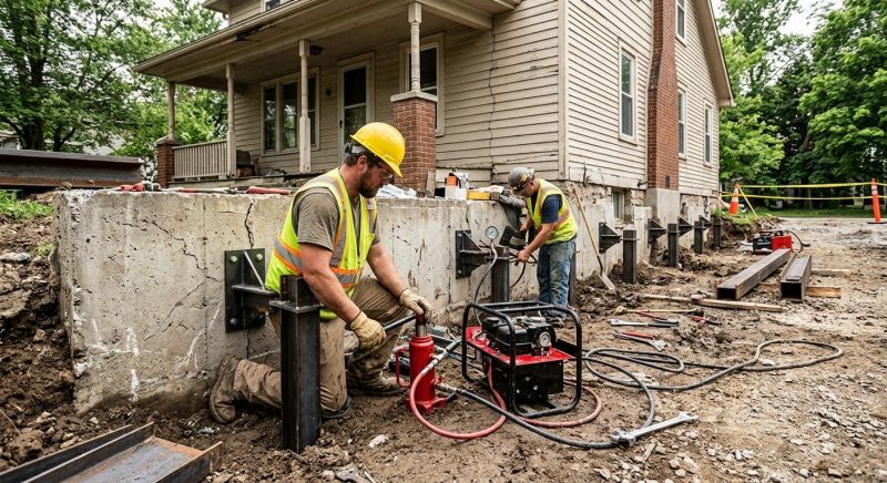 Foundation Stabilizing in Apple Valley, CA