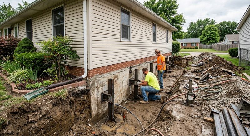 Foundation Stabilizing in Running Springs, CA