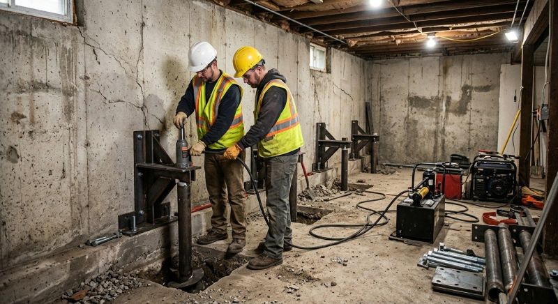 Foundation Stabilizing in Wrightwood, CA