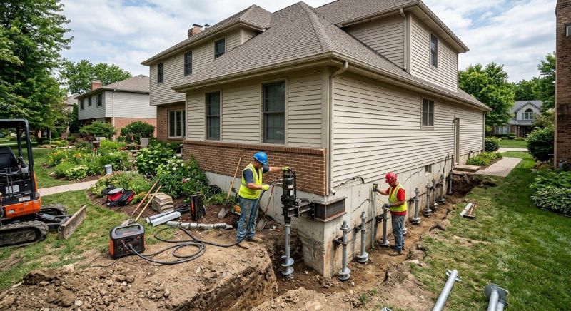 Helical Piers Installation in Victorville, CA