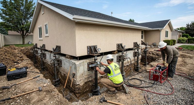 House Foundation Leveling in Victorville, CA