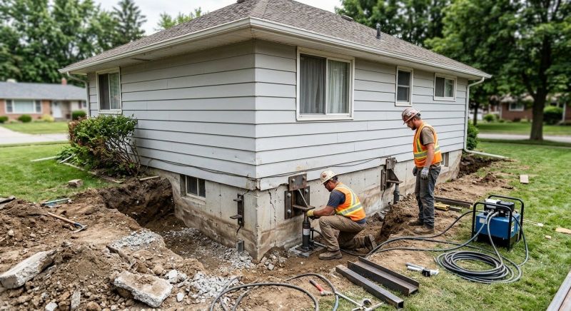House Foundation Repair in Apple Valley, CA