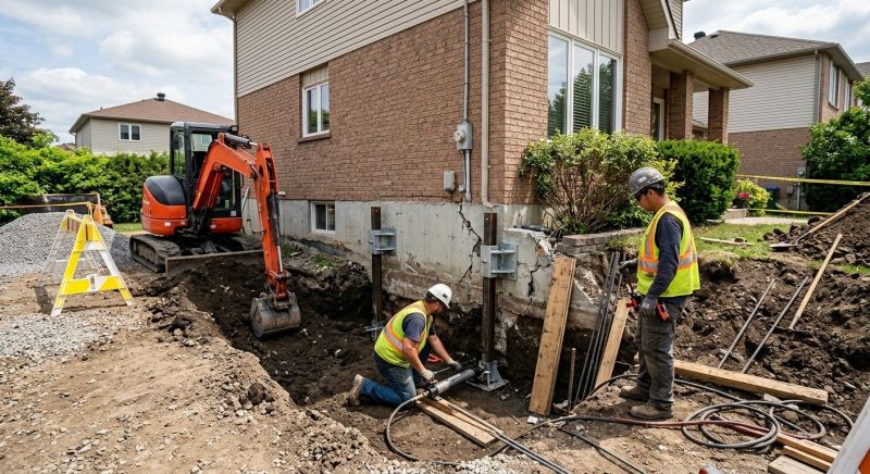 House Foundation Repair in Wrightwood, CA
