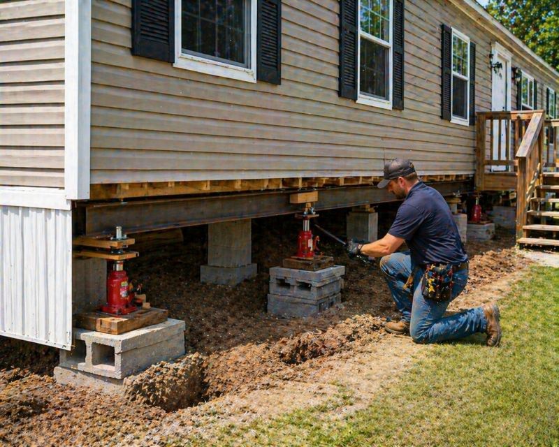 House Leveling in Crestline, CA