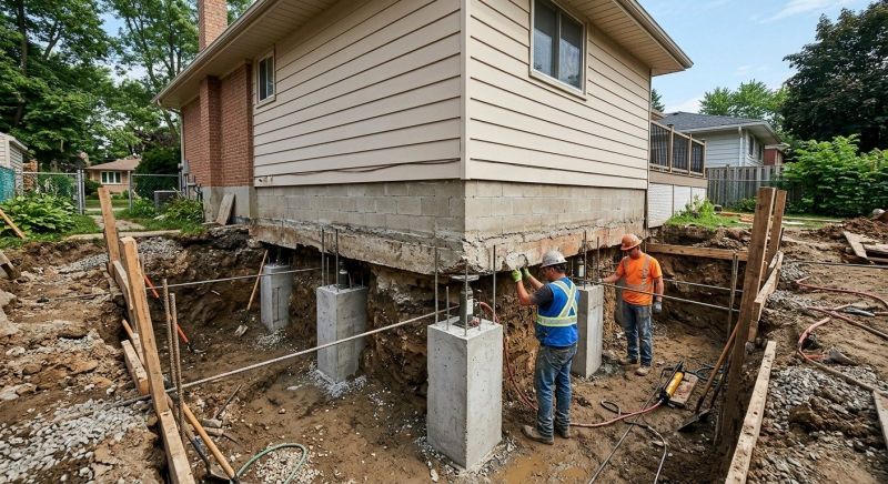 House Underpinning in Victorville, CA