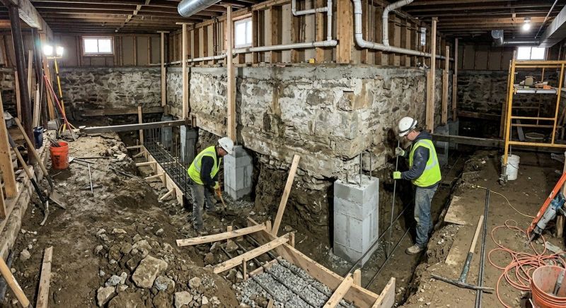 House Underpinning in Victorville, CA
