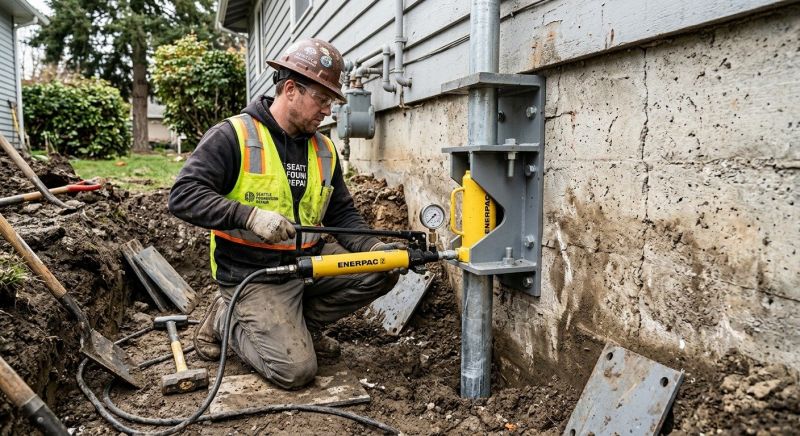 Settling Foundation Service in Crestline, CA