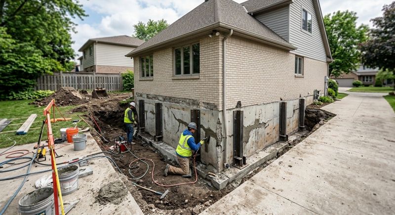 Sinking Foundation Repair in Victorville, CA