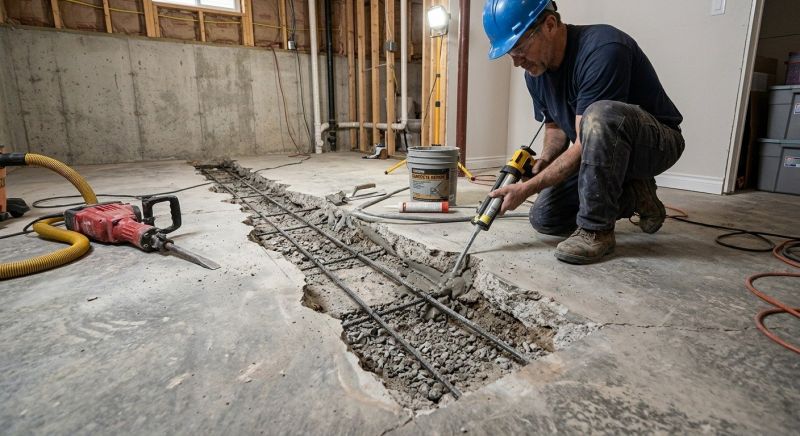 Slab Foundation Repair in Victorville, CA